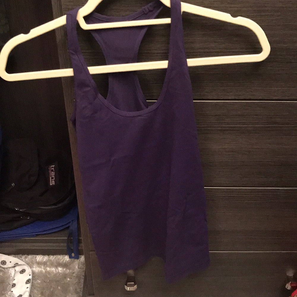 Dark purple lululemon tank